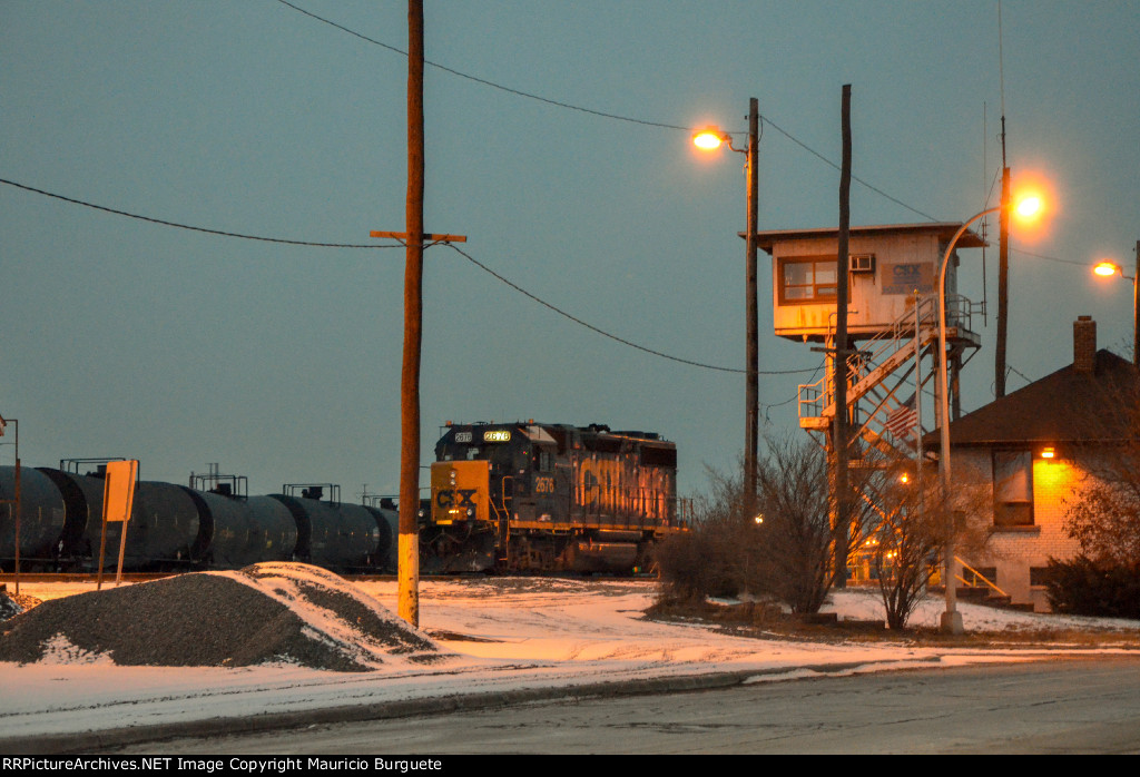 CSX GP38-2 in the yard